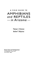 A Field Guide to Amphibians and Reptiles in Arizona cover