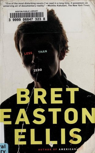 Less Than Zero (Vintage Contemporaries) cover